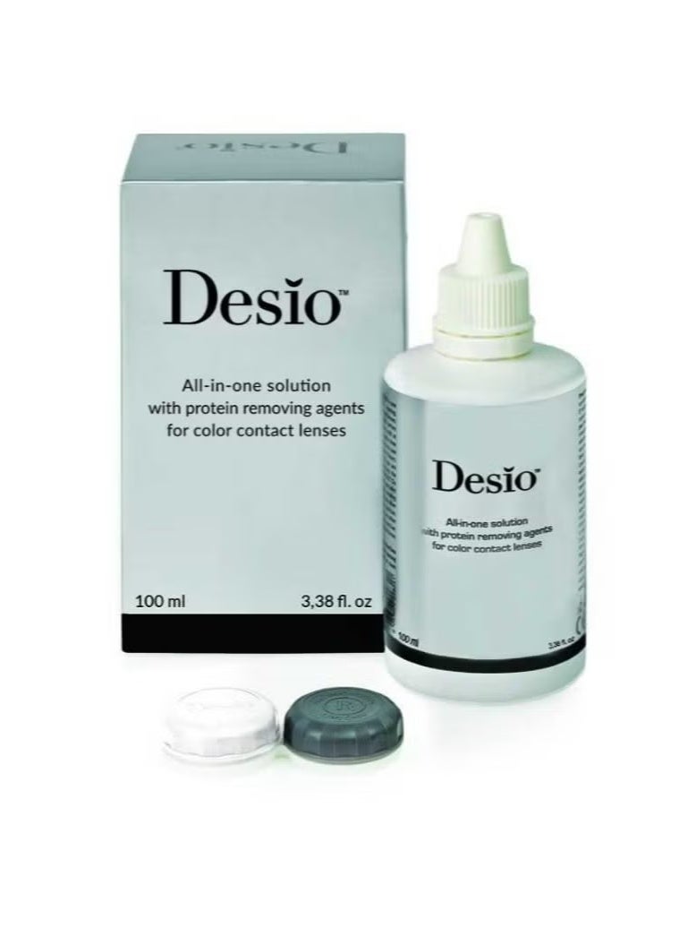 محلول للعدسات اللاصقة الملونة – 100 مل